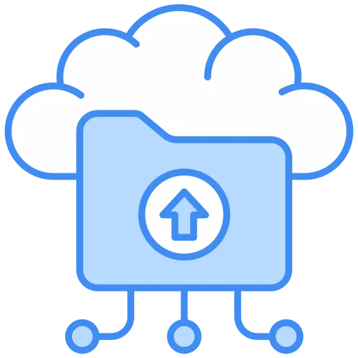 Icon showing AI people counting system available for both cloud and on-premise setups.