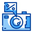 Icon showing AI people counting system with multi-camera integration for wider coverage.