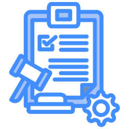 Icon showing AI people counting system supporting compliance and audit-ready reports.