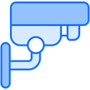 Icon illustrating AI people counting integrated smoothly with current CCTV systems.