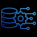 Icon for Data Platform & Engineering showing data infrastructure.