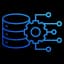 Icon for Data Platform & Engineering showing data infrastructure.