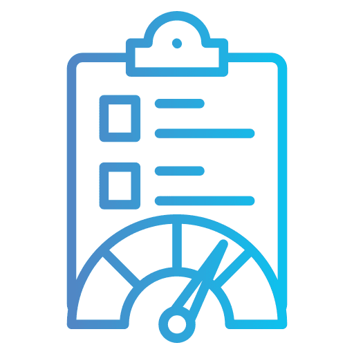 Illustration showing measurable AI outcomes with charts and metrics for faster cycles, higher accuracy, and cost reduction.