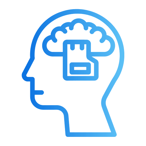 Illustration of AI with vector search and memory systems managing data retrieval, context awareness, and secure PII handling.