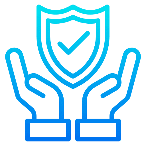 Illustration of AI safety systems with policy controls, human review checkpoints, content filtering, and data redaction for compliance.