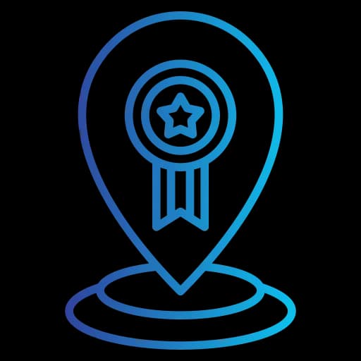 Location and Geofencing Icon