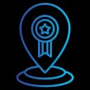 Location and Geofencing Icon