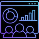 Data analytics icon