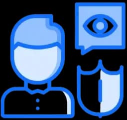 Icon representing AI mimicking human perception with AI-Powered Defect Detection.