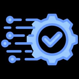 Icon representing advanced AI Visual Inspection systems enabling intelligent quality control.