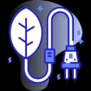 Energy consumption tracking icon for optimizing operational efficiency and reducing costs