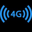 Cellular 4G/5G network icon representing wide-area mobile connectivity for IoT applications like connected vehicles and remote monitoring