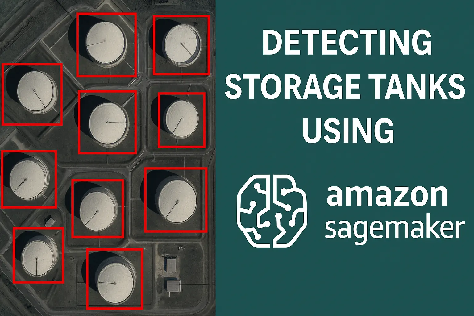 AI Visual Inspection for oil and gas storage tanks using Amazon SageMaker.