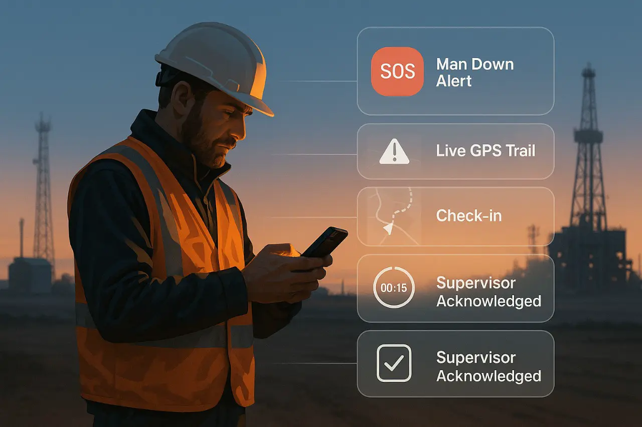 Lone Worker Tracking Solution
