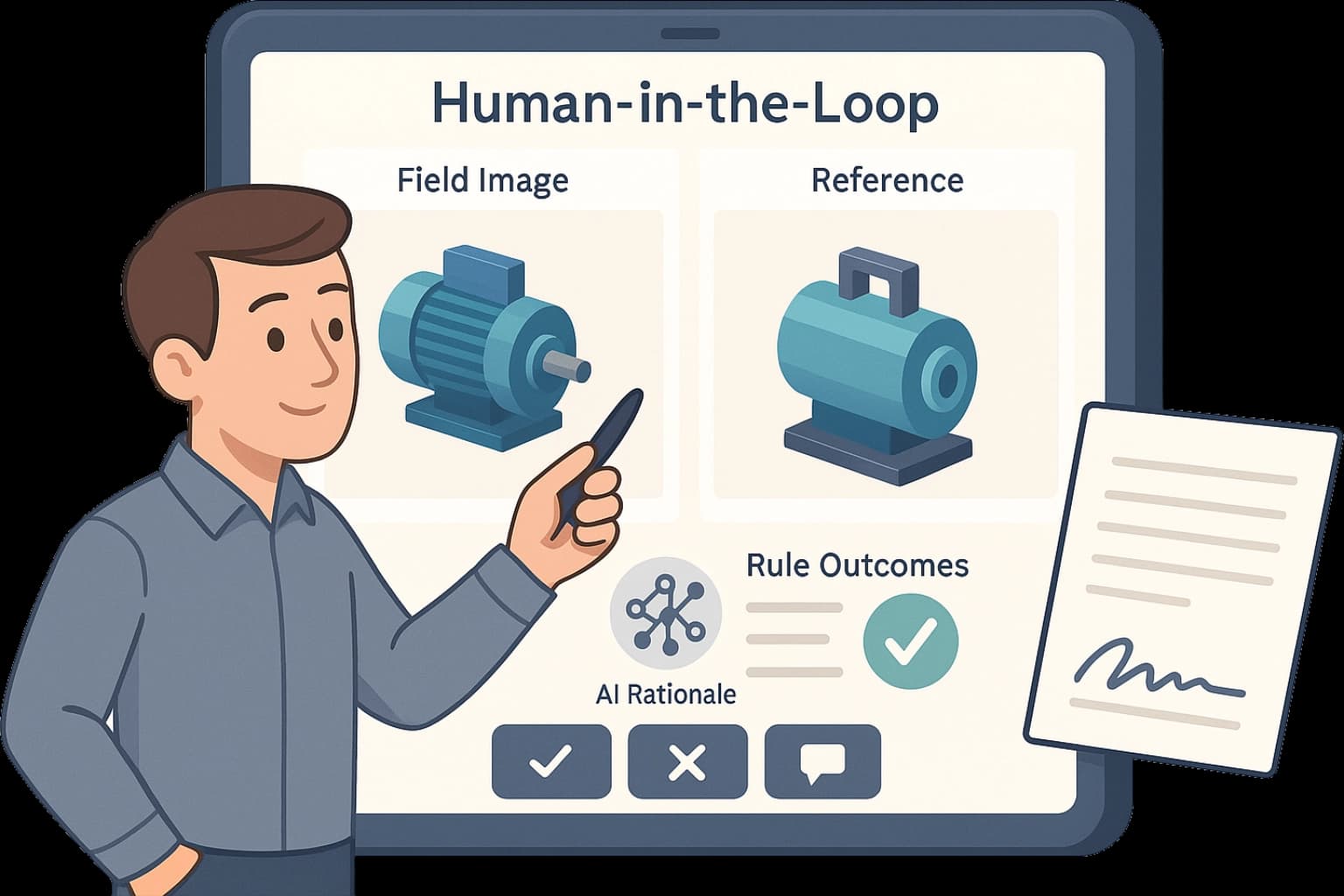 Review & Approve illustration