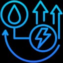 Illustration of AI with vector search and memory systems managing data retrieval, context awareness, and secure PII handling.