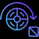Icon depicting consistent production throughput, reduced scrap, and improved schedule adherence.