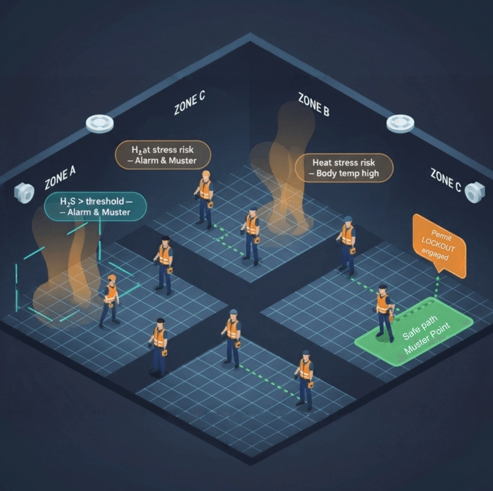 Real-Time Hazard Monitoring