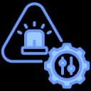 Smart alerts generated by AI to guide technicians with specific maintenance actions for CNC equipment.