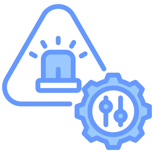 Smart alerts generated by AI to guide technicians with specific maintenance actions for CNC equipment.