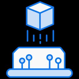 AI algorithms forecasting employee performance based on skill alignment, training history, and task execution data.