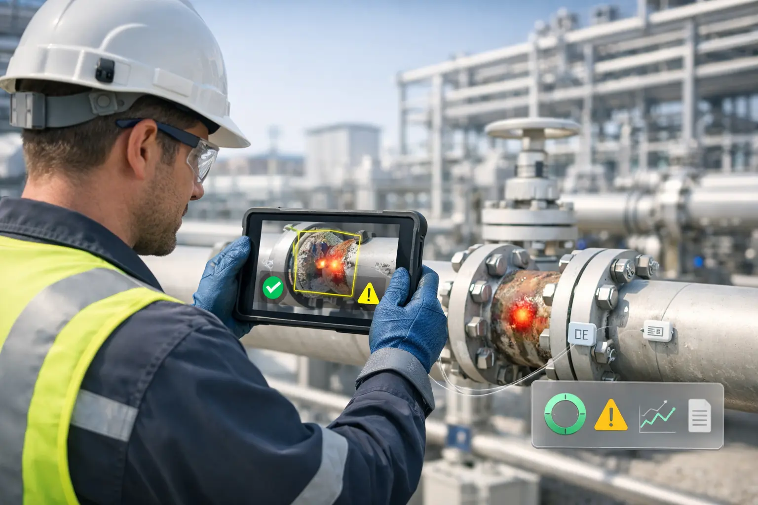 Mobile AI Inspection for Oil & Gas