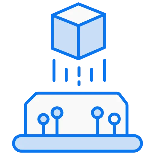 AI algorithms forecasting employee performance based on skill alignment, training history, and task execution data.