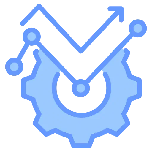  AI models forecasting employee performance based on skill levels, past outcomes, and task complexity.