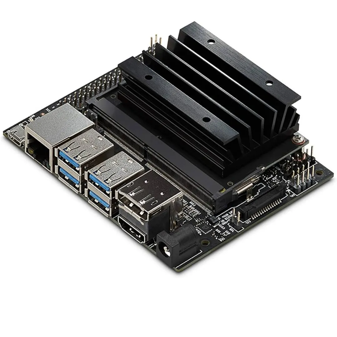 NVIDIA Jetson AI computing platform for edge AI and machine learning applications in IoT systems requiring real-time computer vision and deep learning inference