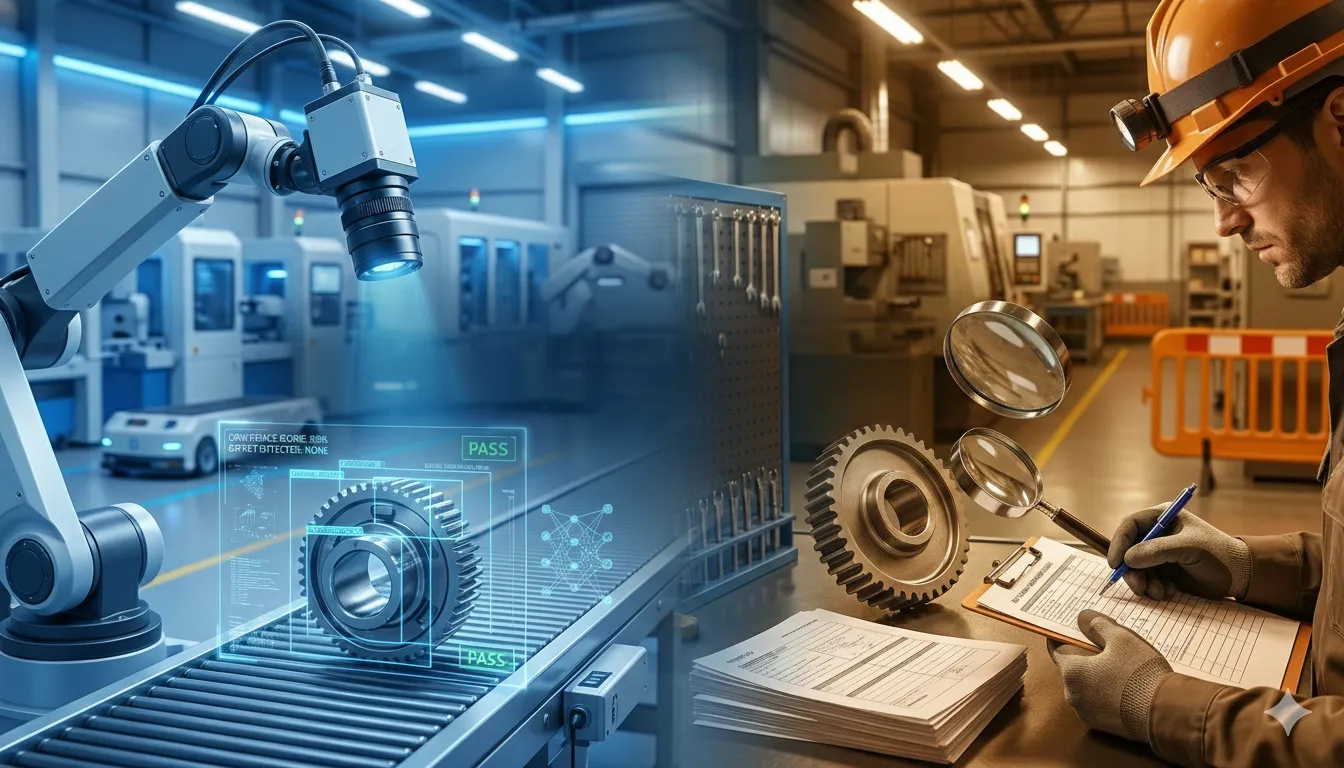 AI Visual Inspection vs Traditional Inspection Methods