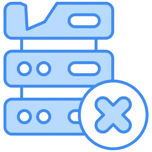 Icon representing data mismatch issues between pre-trained AI models and real-world business data