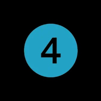 Icon representing pilot development and validation step with measurable KPIs