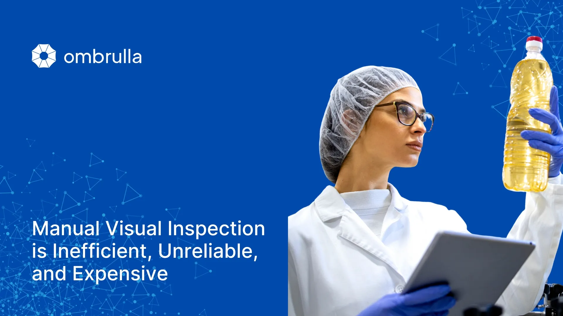 Comprehensive guide cover showing AI visual inspection system with cameras and defect detection technology for quality assurance in manufacturing