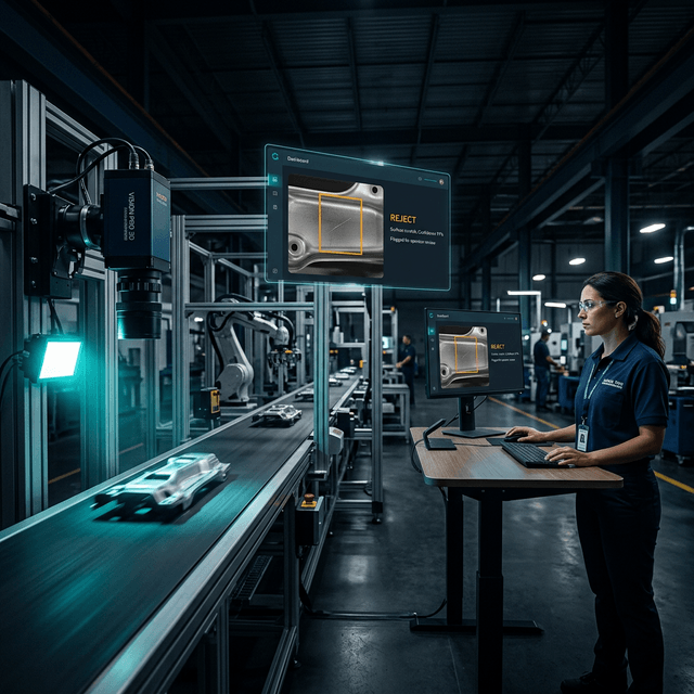 AI visual inspection in manufacturing