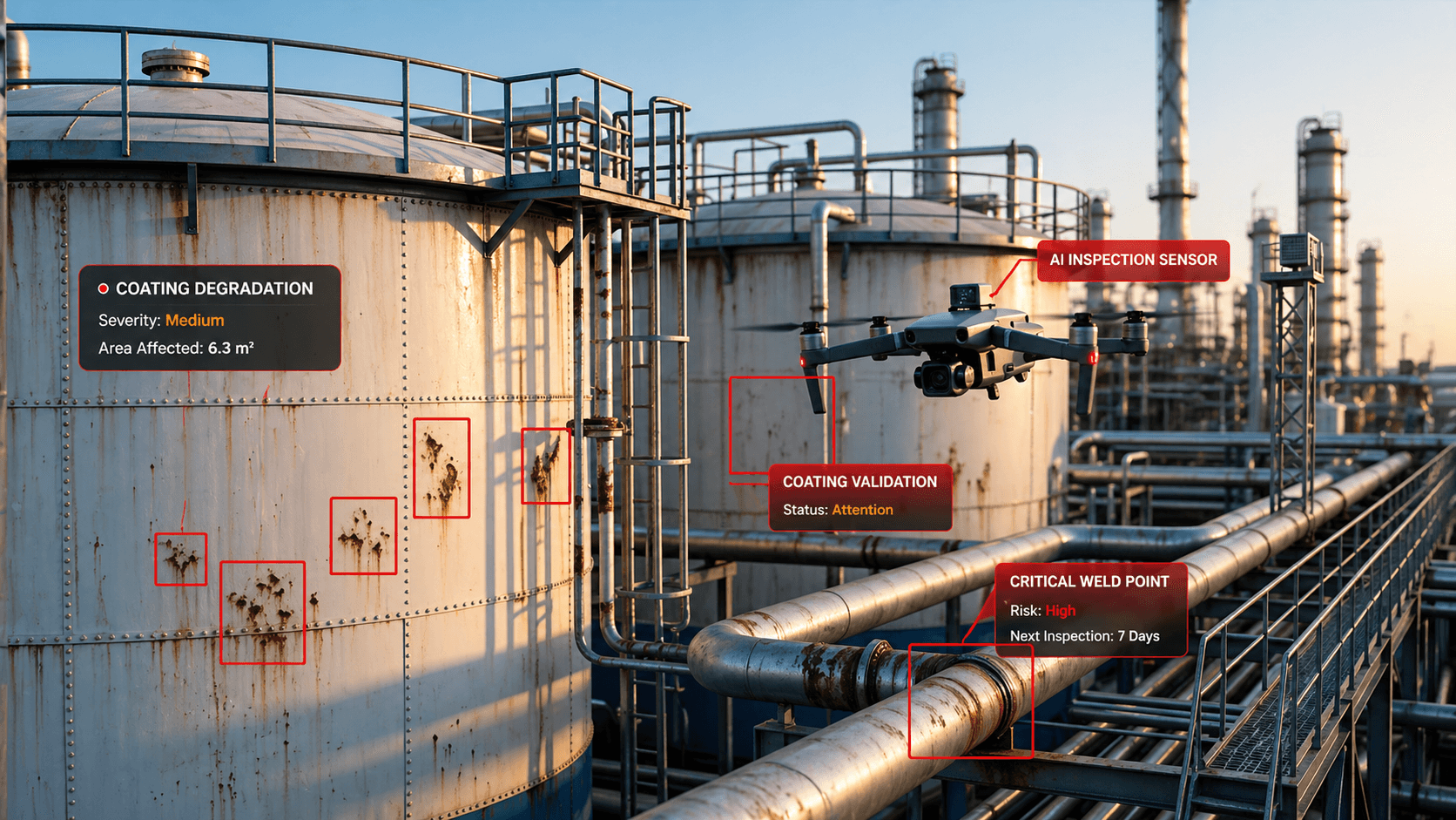 AI Drone Infrastructure Inspection