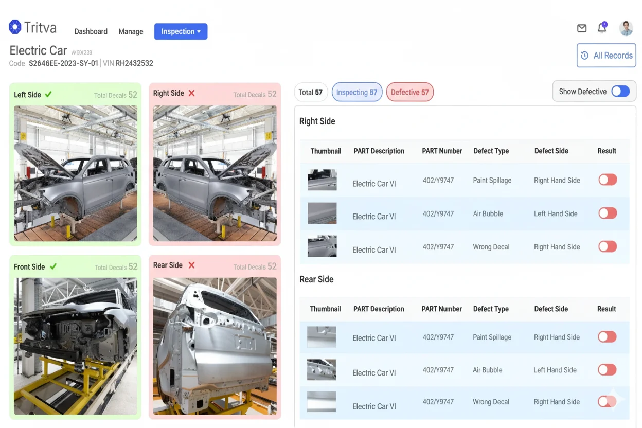 AI Visual Inspection for Pre-despatch Inspection