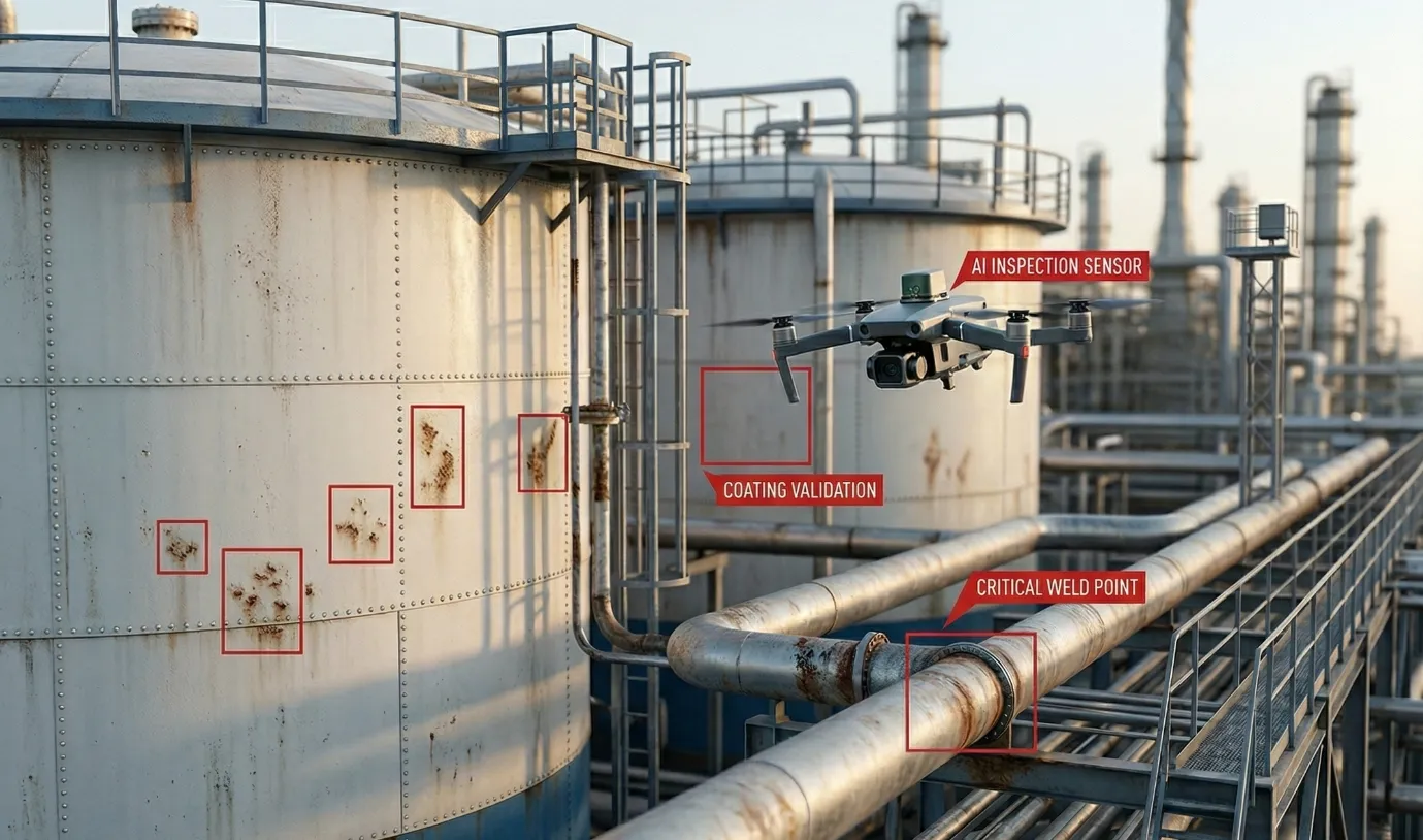 AI Drone Infrastructure Inspection