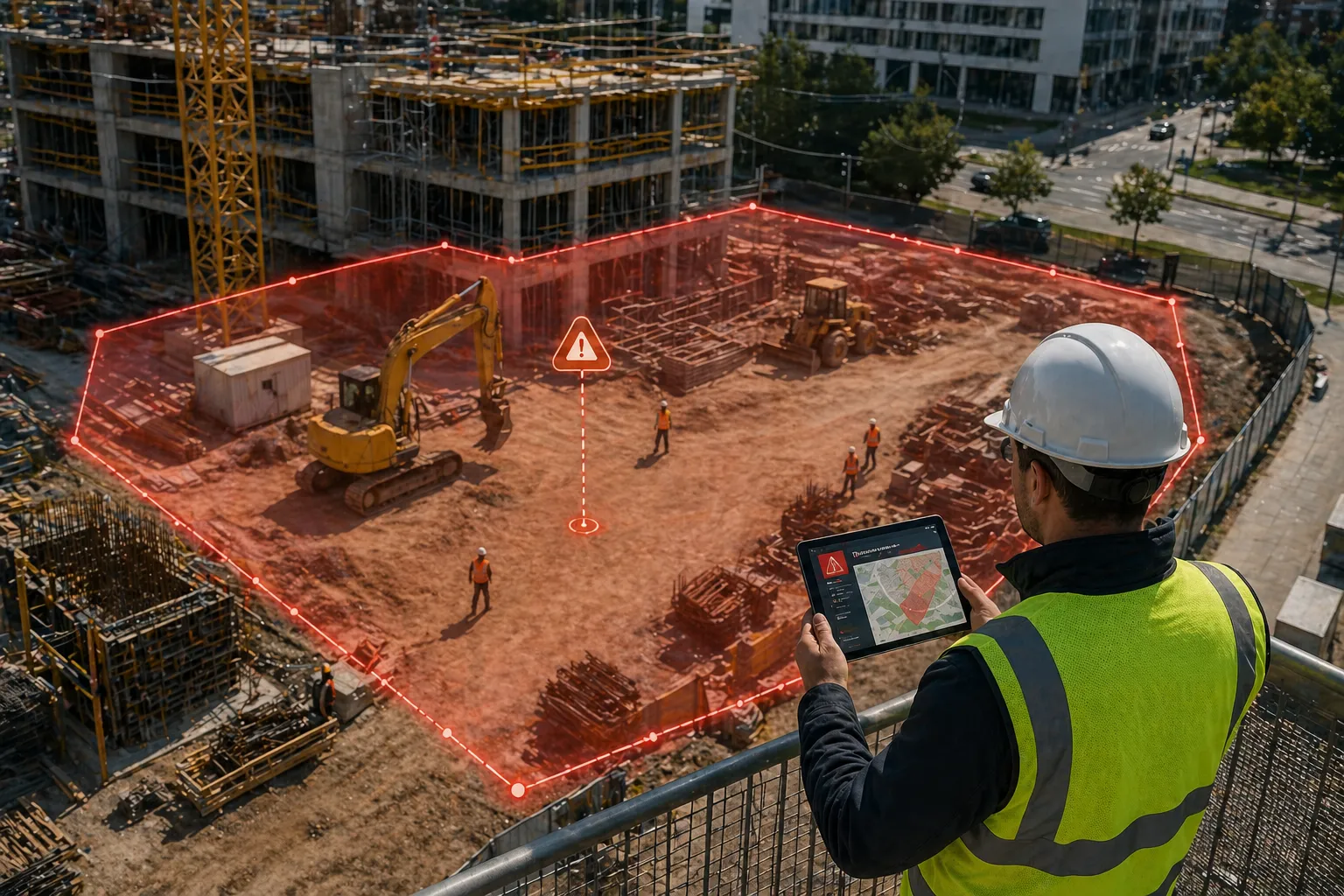 Construction Site Safety Geofencing