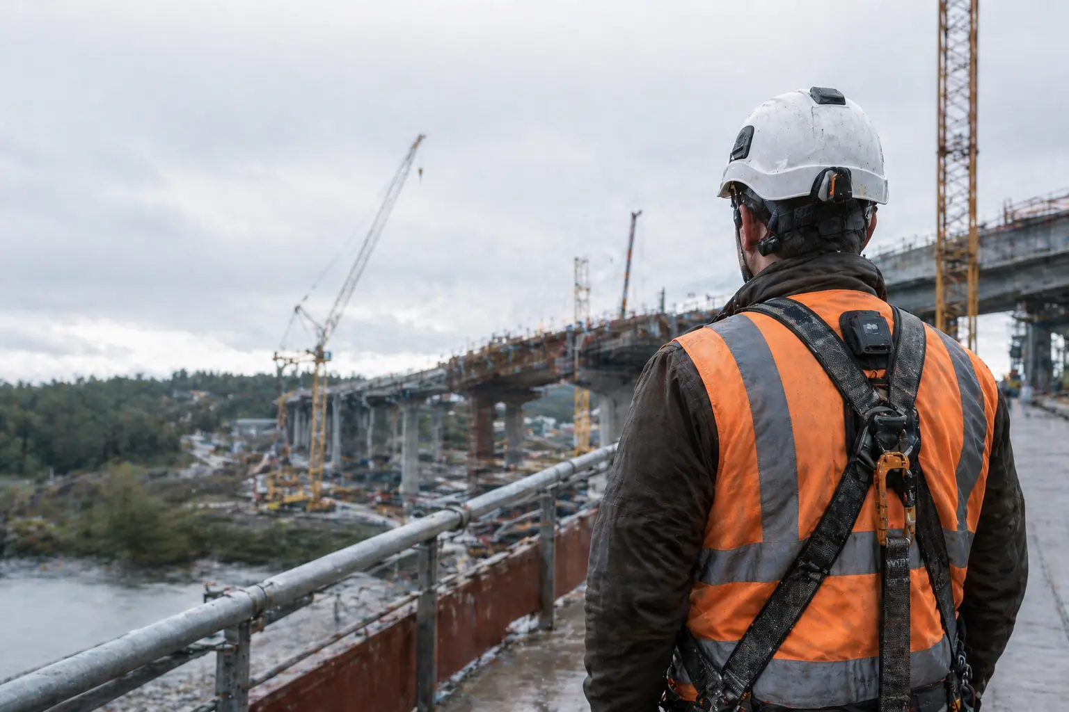 RTLS worker tracking and safety management system for factory floor protection.