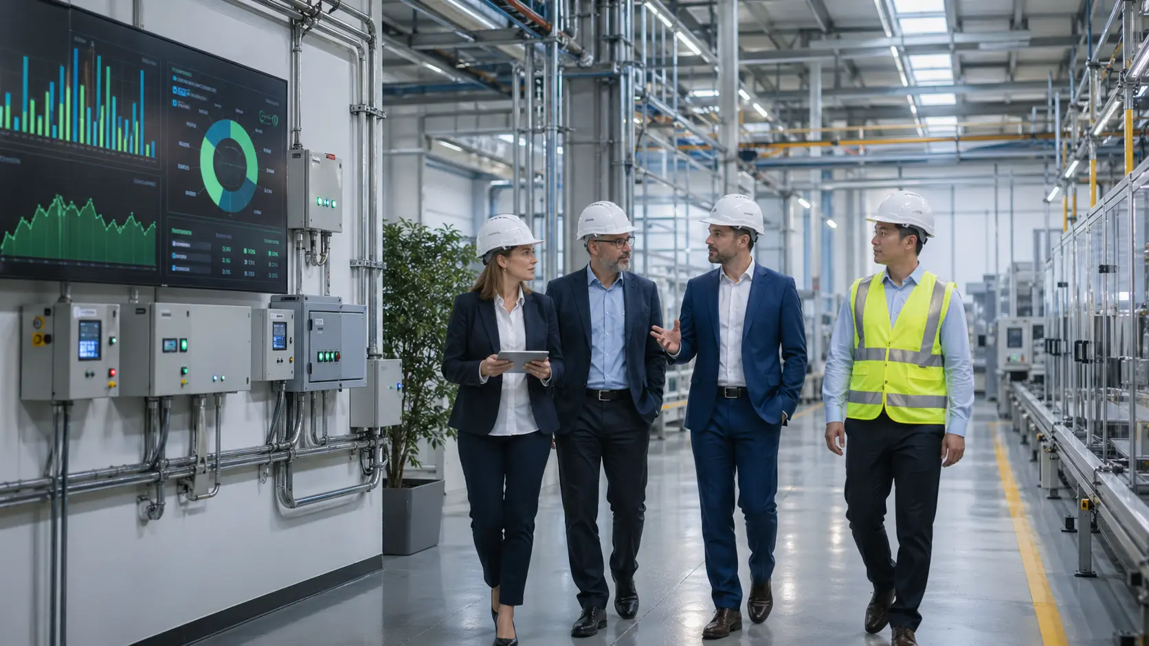 AI-driven sustainability initiatives enhancing brand reputation and investor ESG ratings.