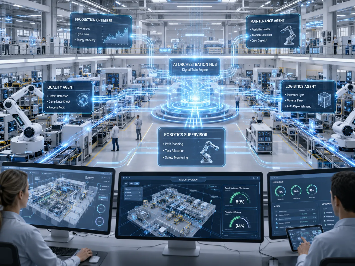 Autonomous Twin - Agentic AI workflow orchestration