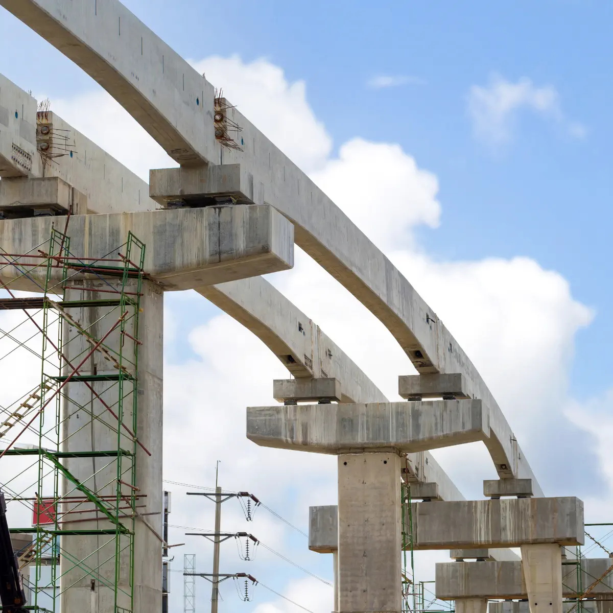 Construction AI inspection for production stages and digital records