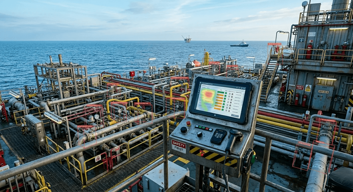 Multi-site operations monitoring critical assets across facilities