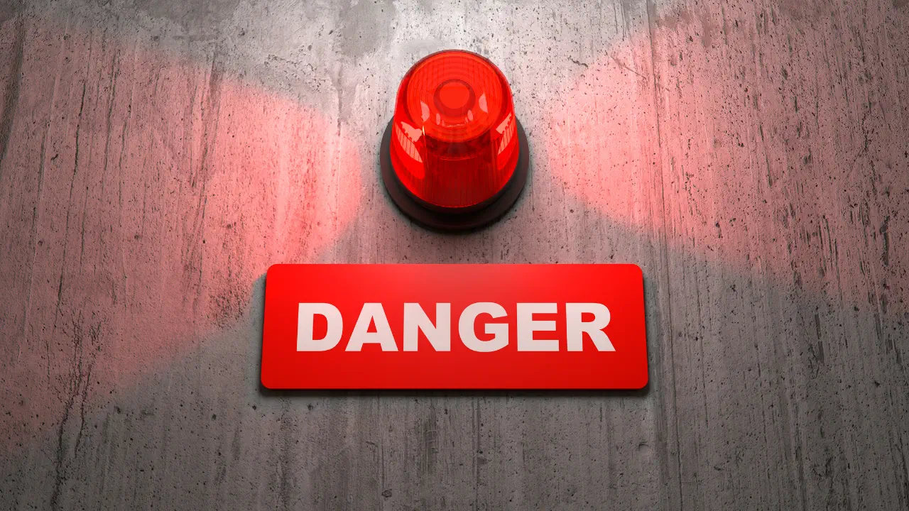 Safety engineer monitoring ambient environmental conditions via real-time dashboard