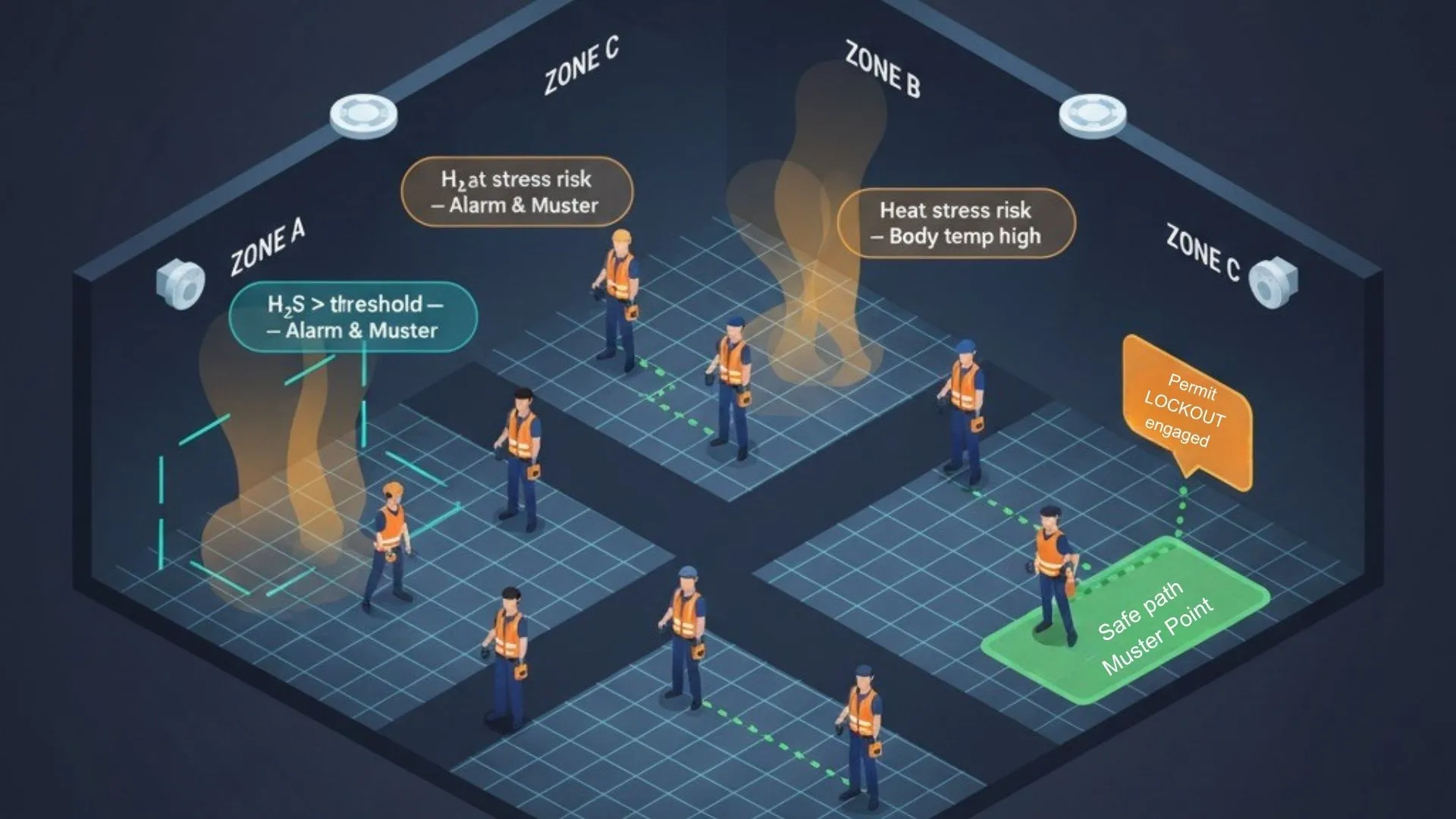 Real-Time Hazard Monitoring