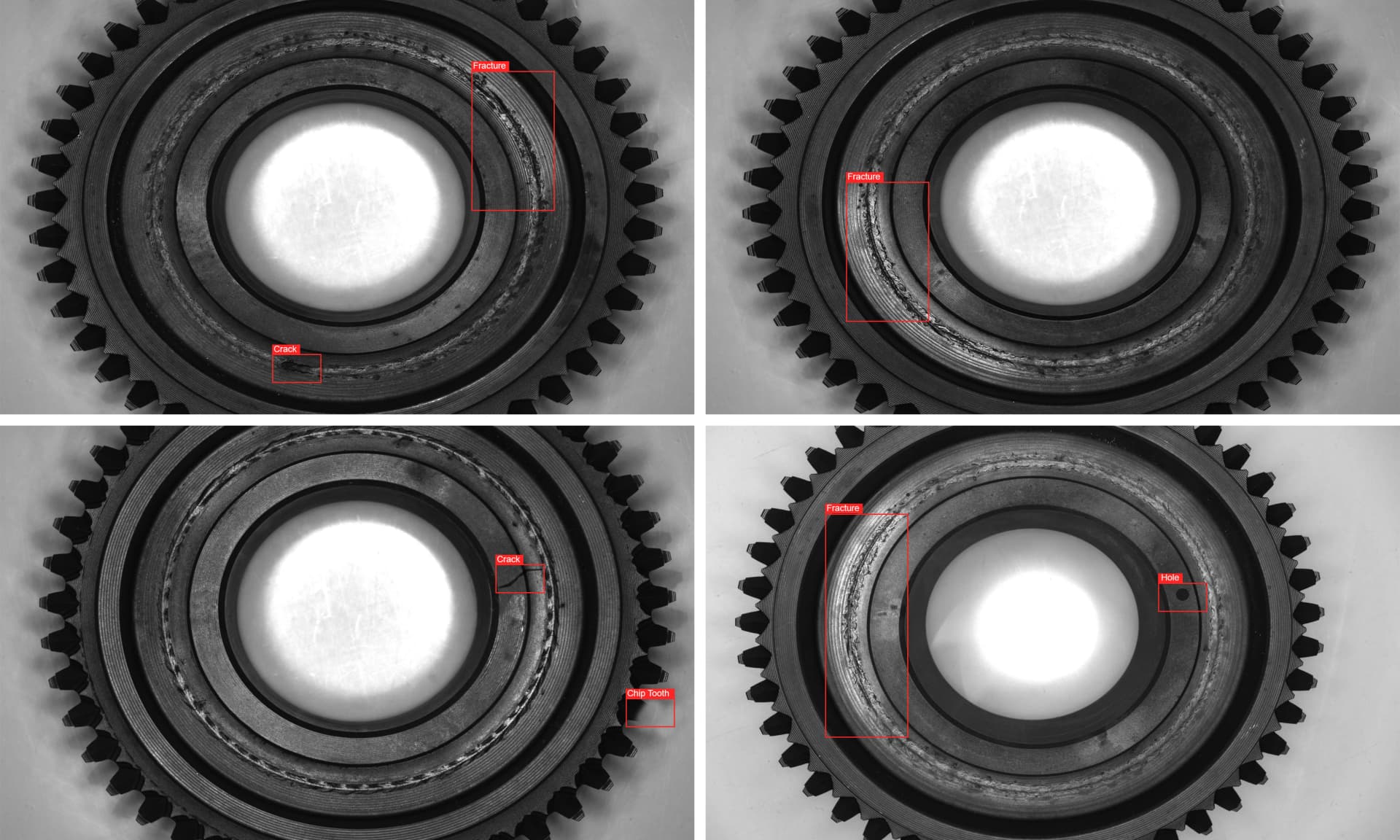Anomaly Detection in mechanical components using AI visual inspection for maintenance