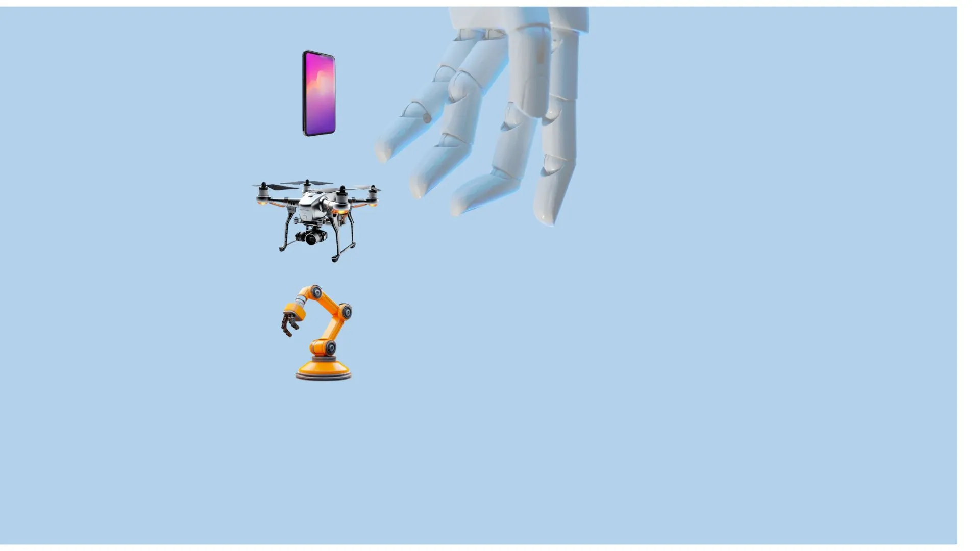 AI-powered visual inspection technologies featuring mobile devices, autonomous drones, and collaborative robots for automated quality control and defect detection