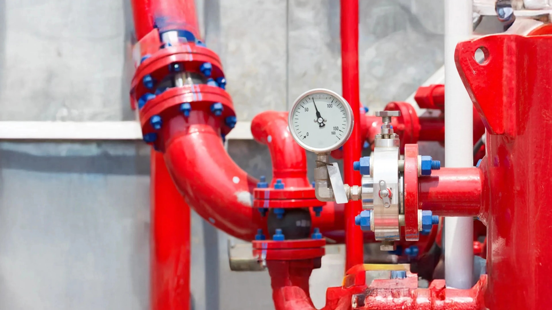 Industrial facility with IoT sensors and AI-powered asset performance management dashboard monitoring equipment health in real-time