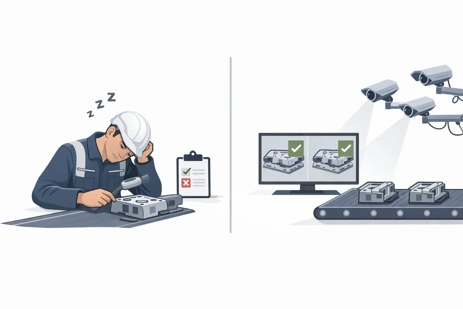 Automated Inspection Systems vs Manual Inspection