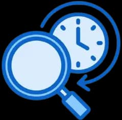 Icon representing AI generalizing to detect previously unseen defects in real-time.